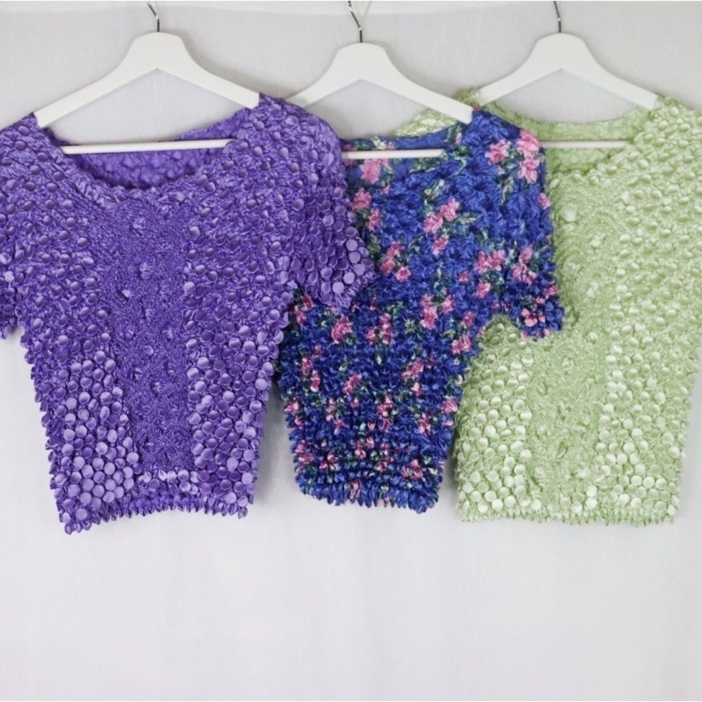 VINTAGE Popcorn Tops | Bundle of 3